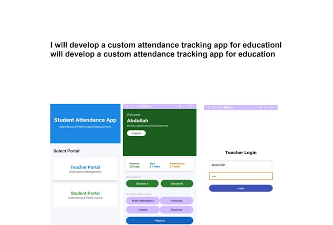 build an android attendance management app using kotlin
